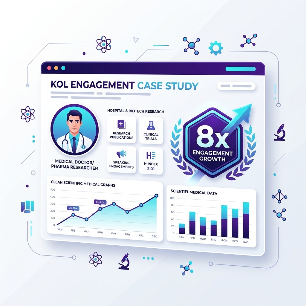 KOL Engagement and Marketing Case Study Analytics
